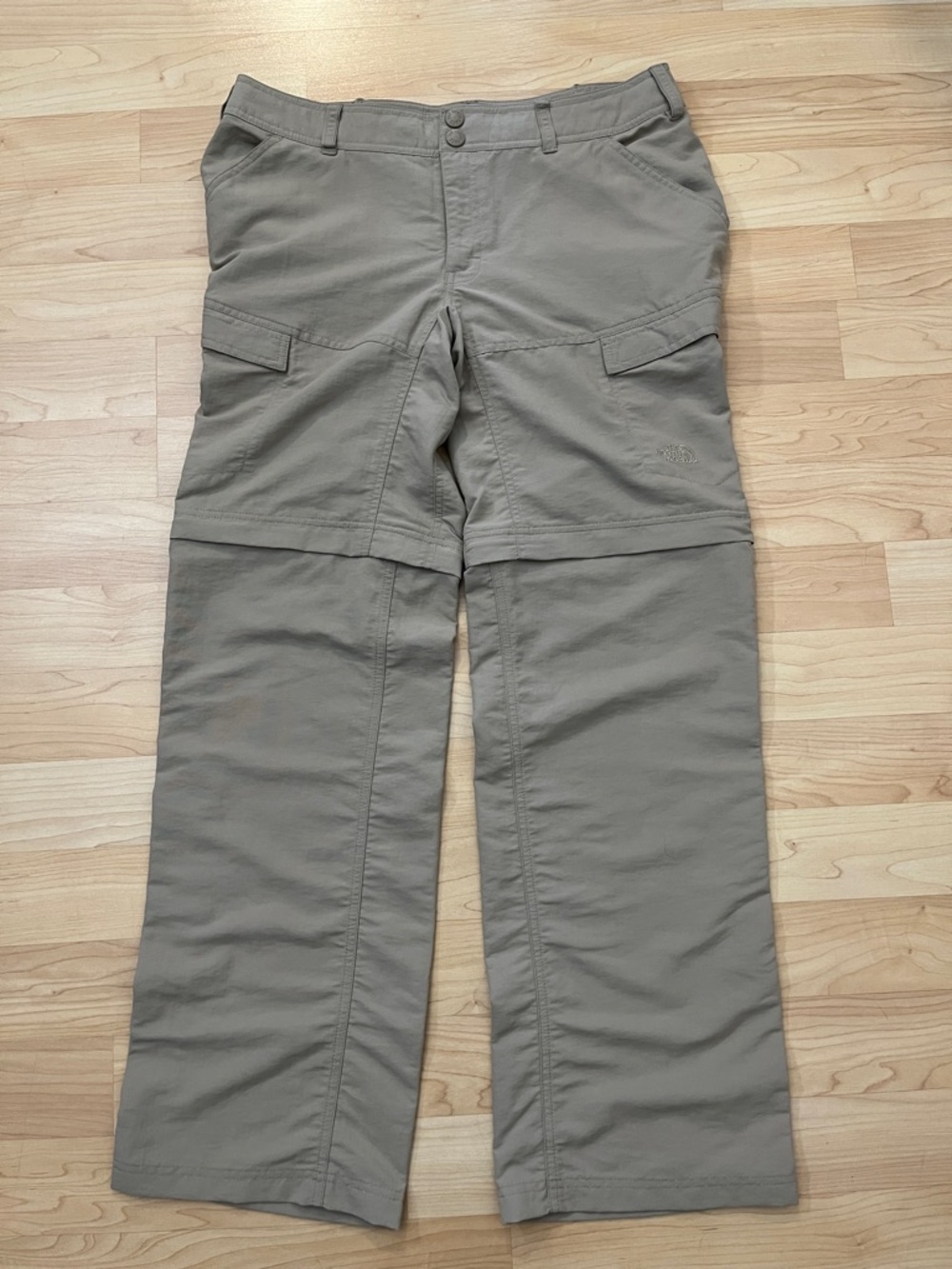 The North Face Pants Convertible to Shorts Rip-Stop Cargo sz 10 x 32